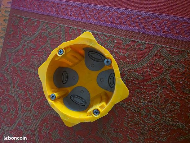 Legrand Boîte d'encastrement Eco Batibox profondeur 40mm pour plaque de plâtre