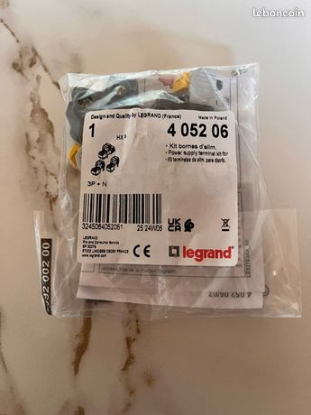 Legrand - borne de raccordement à connexion auto - section 6 à 25 mm² - 405206