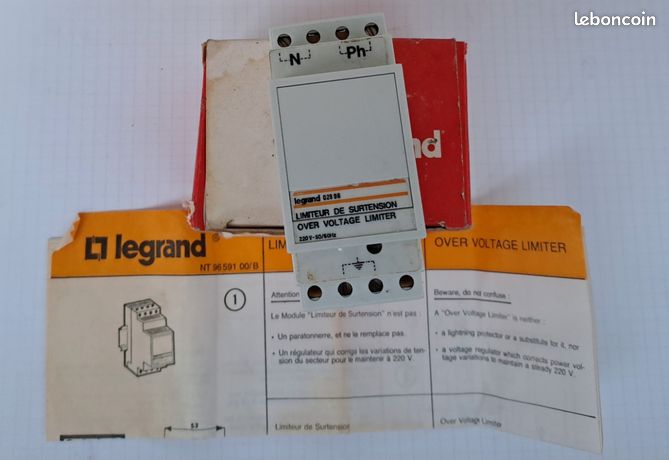 Legrand limiteur de courant monophasé