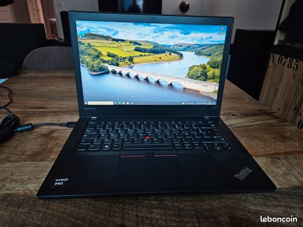 Lenovo ThinkPad A475 AMD Pro A10-8730B 8 Go DDR4 SSD 180 Go Écran 1600×900 Windows 11 Pro