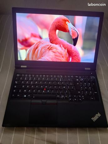 LENOVO Thinkpad P15 Gen1 CORE I5-10400H 156" FHD SSD 512 GO SSD 256 GO RAM 32GO W HELLO