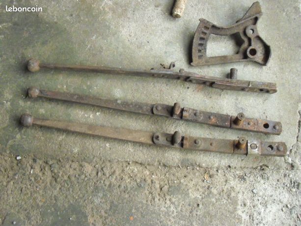 Leviers de faucheuse lieuse