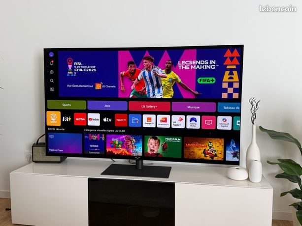 LG OLED evo G5 65 TV haut de gamme 4K Comme neuve + garantie 2 ans