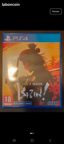 Like a dragon Ishin ps4