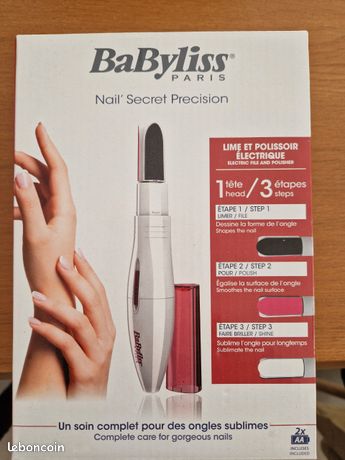 Lime a ongles électrique Babyliss