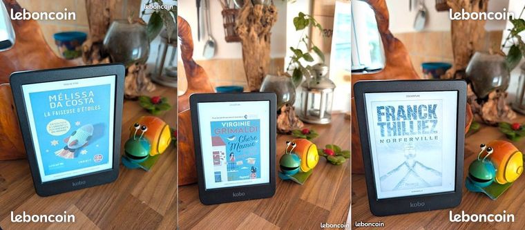 Liseuse Kobo colour septembre 2027 lecture en couleur BD et romans
