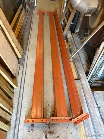 Lisses rack à palette 3m60 x5