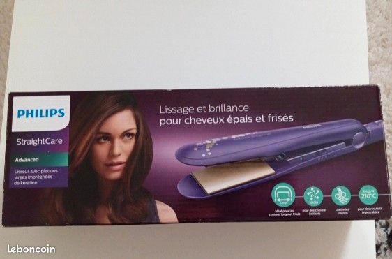 Lisseur pour cheveux épais et frisés