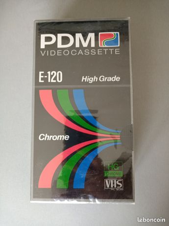 Lit de 2 cassettes VHS PDM