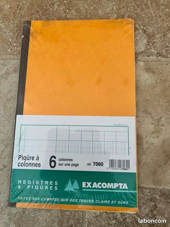 Livre comptable neuf et emballé