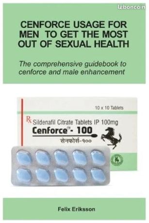 Livre pour hommes Cenforce Sildénafil contre les troubles de l'érection
