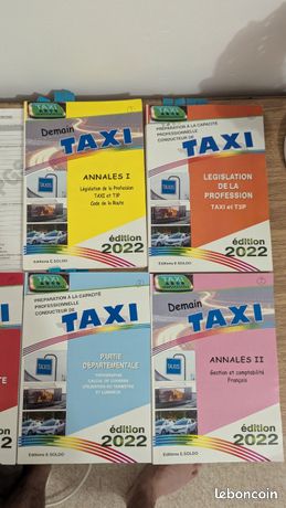 Livre d'examen apprentissage Taxi licence réglementation annale corrigé examen