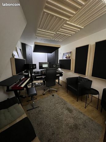 Location à l'année 2 studios d'enregistrement Paris Nation