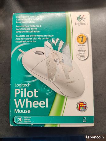 Logitech Pilot wheel Mouse PS/2