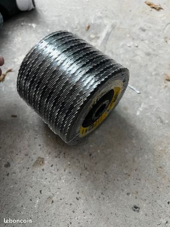 Lot 10 disques à poncer 125mm grain 40