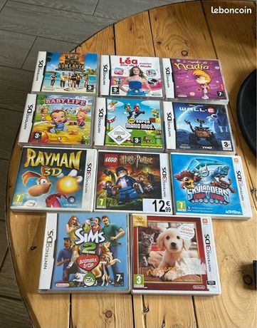 11 jeux Nintendo ds / 3DS