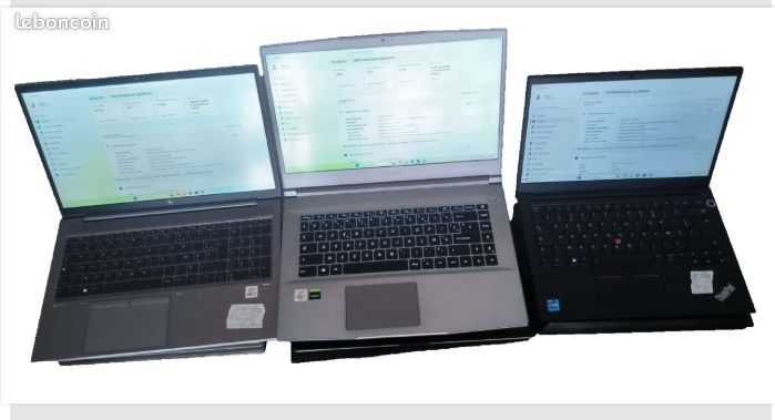 18 PC portables Pro Gamer & Bureautique i7/i5/i3