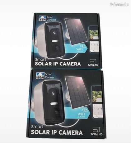 2 Caméra extérieure LSC Smart Solar IP