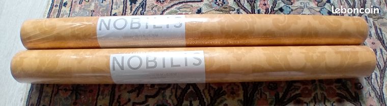 Lot 2 rouleaux de papier peint NOBILIS