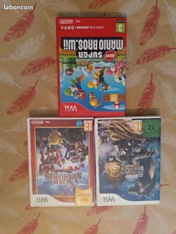 Lot 3 jeux Wii