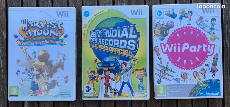 Lot 3 jeux WII