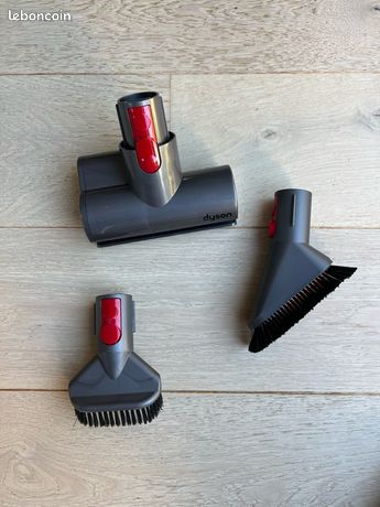 Lot 3 mini Brosses Dyson motorisée neuve + douce + rigide