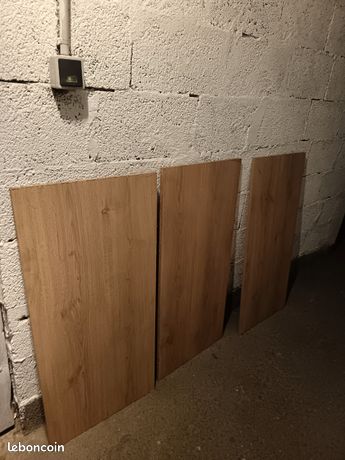 Lot 3 rayonnages pour étagère