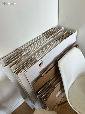 Lot 31 cartons de déménagement + carton spécial verres TBE Antony