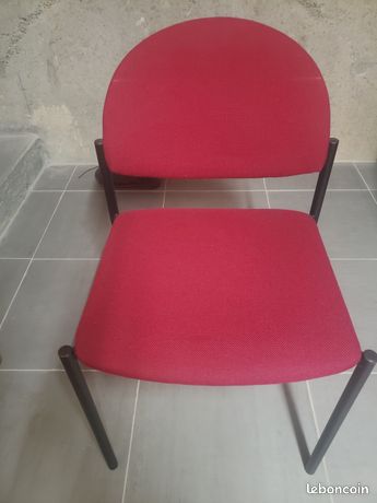 Lot 4 chaises de réunion / conférence / bureau
