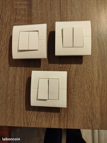 5 interrupteurs Hager pour volets électriques