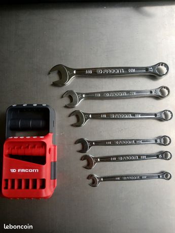 6 cle mixtes facom avec etui