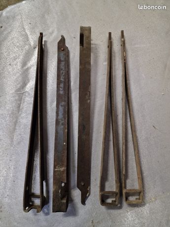 Lot 600 grandes clavettes métal pour panneau de coffrage bois 27 mm