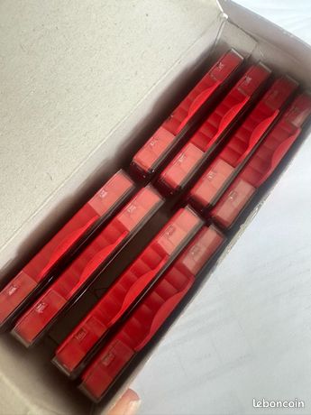 Lot 8 cartouches encreur rouge Trodat