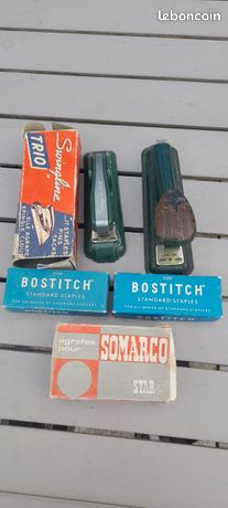 Lot agrafeuses + agrafes à debattre