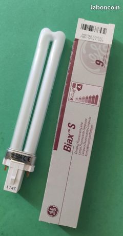 Lot Ampoules GE Biax S 9w / 840 G23