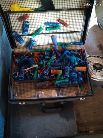 Lot Bigoudis de coiffure divers