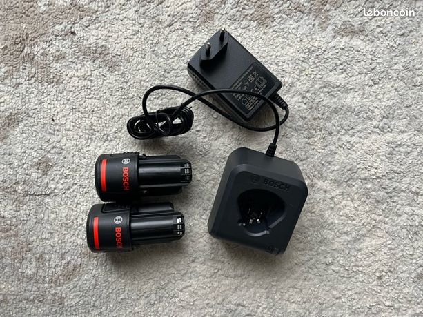 Bosch Pro 12V 2 batteries 2.0Ah + chargeur