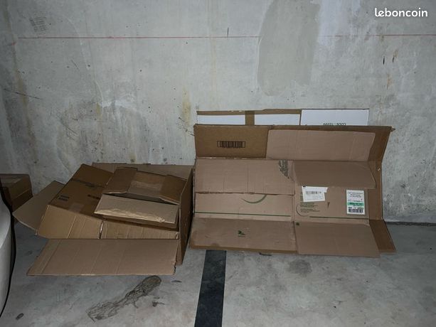 Lot cartons déménagement