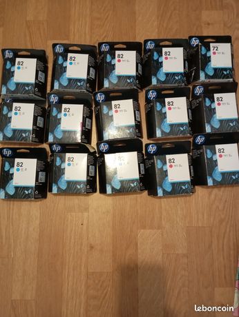 Lot Cartouches d'encre HP 82