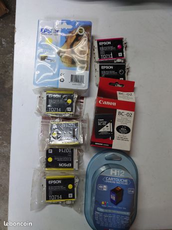 Lot cartouches imprimante EPSON