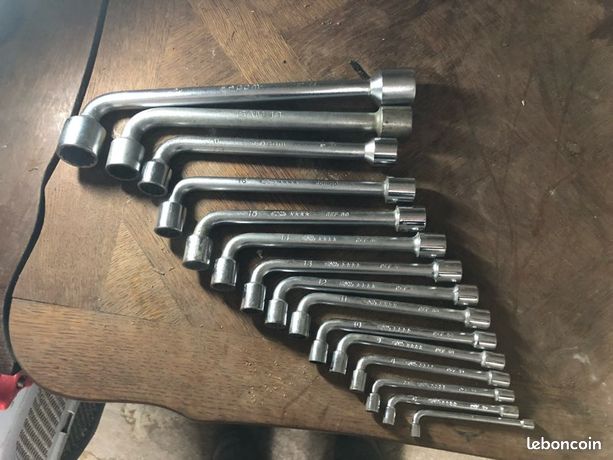 Lot clé à pipe SAM et FACOM