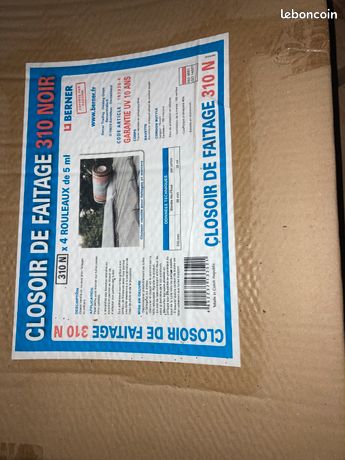 Lot closoir faitage toiture