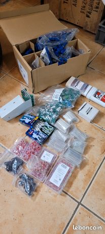 Lot consommables fibre optique et adsl telecom