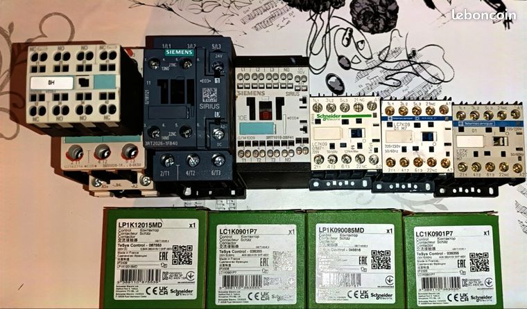 Lot contacteurs industriel