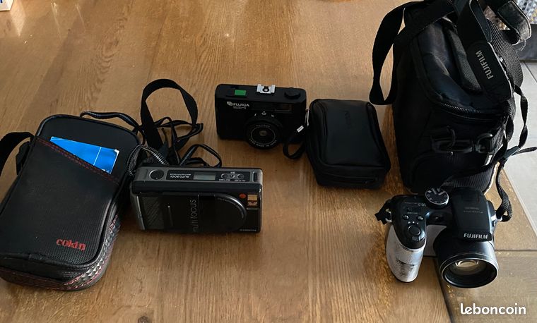 Lot dappareils photos argentique et numérique