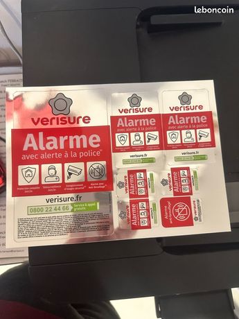 Lot dautocollant Verisure