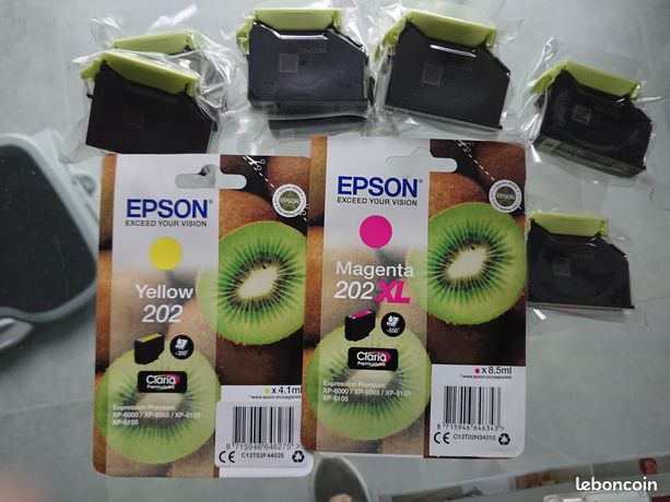 10 cartouches d'encre EPSON 302 et 302 XL