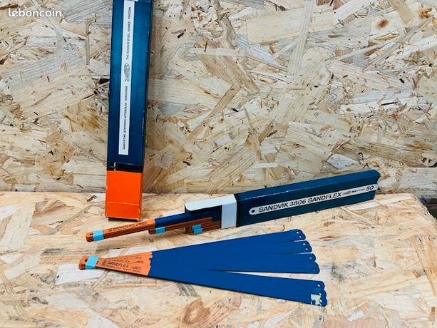 Lot de 10 lames de scie SANDVIK