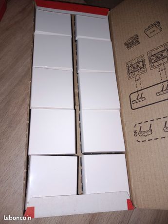 Lot de 10 mécanismes va et vient Legrand Mosaic référence 077011