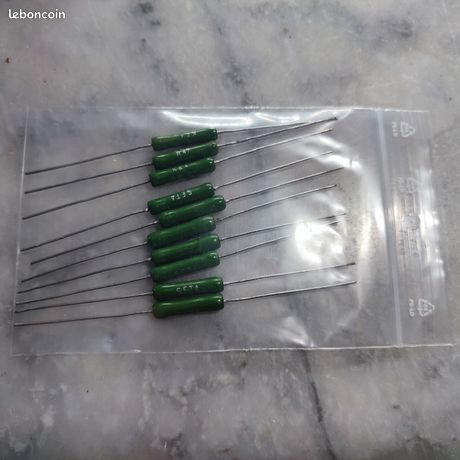 Lot de 10 résistances 047 Ohms - 2 watts